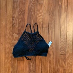 Aerie high neck swim top NWT